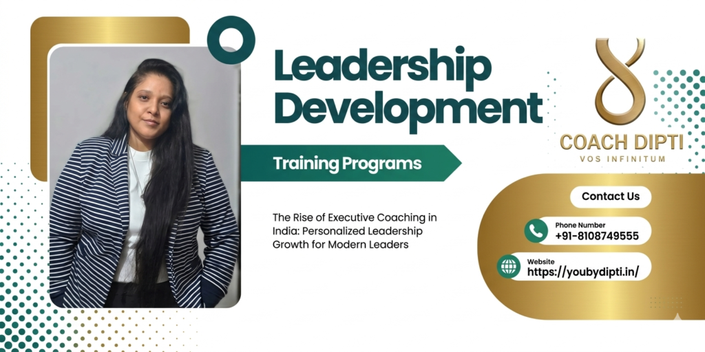 Coach Dipti leading an interactive presentation skills training session with a group of professionals in a modern boardroom, helping teams choose the right corporate training program.